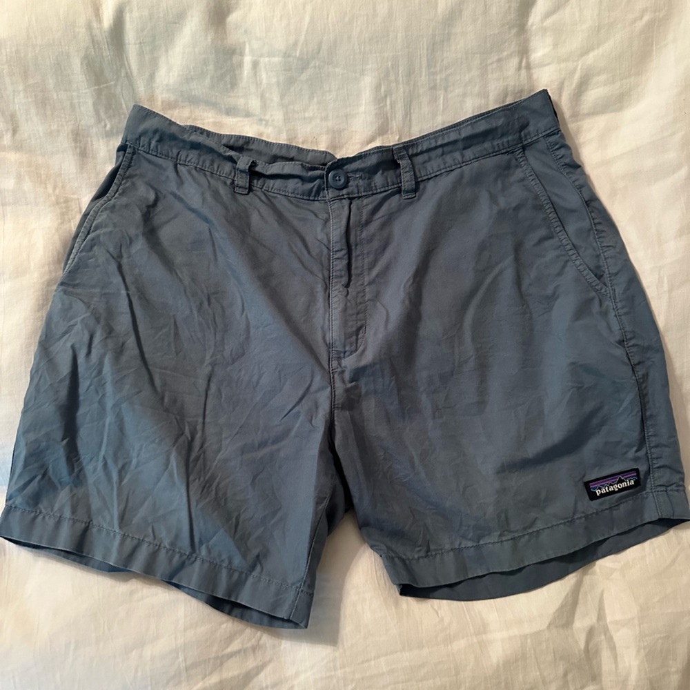 Men’s Blue Cotton Patagonia Shorts 34”